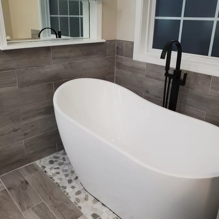 BOCH MANN Resia Вlack Напольный смеситель для отдельностоящей ванны