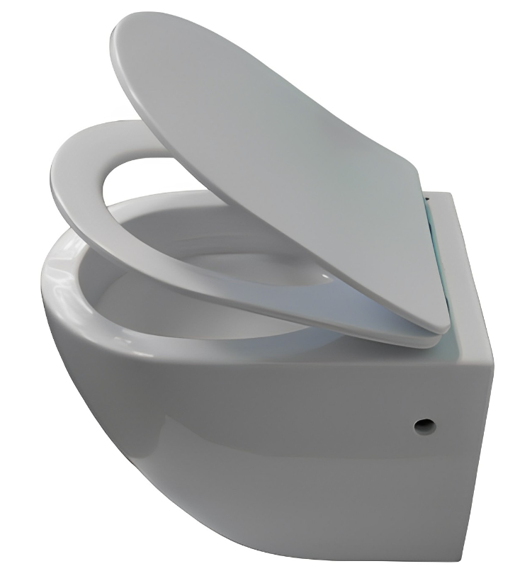 Подвесной унитаз Ceruttispa Sella Aria CT7183 безободковый, 49х36х32.5 см