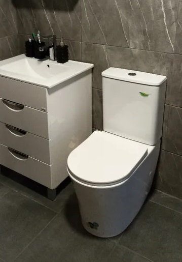 Унитаз компакт Cerutti SPA ADIGE CT7836 безободковый с микролифтом и быстросъемным сиденьем