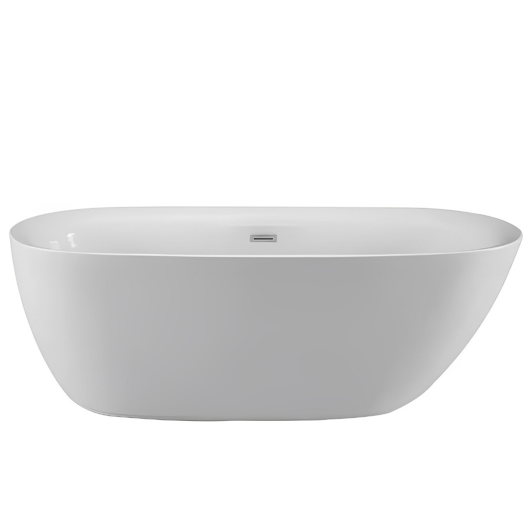 Отдельностоящая акриловая ванна Cerutti Spa COMO 160 без гидромассажа