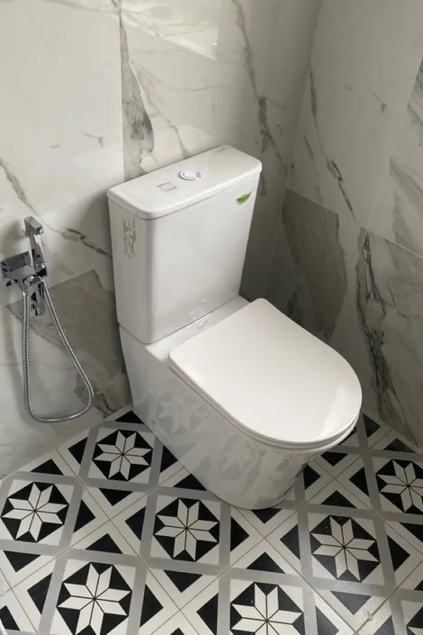 Унитаз компакт Cerutti SPA ADIGE CT7836 безободковый с микролифтом и быстросъемным сиденьем