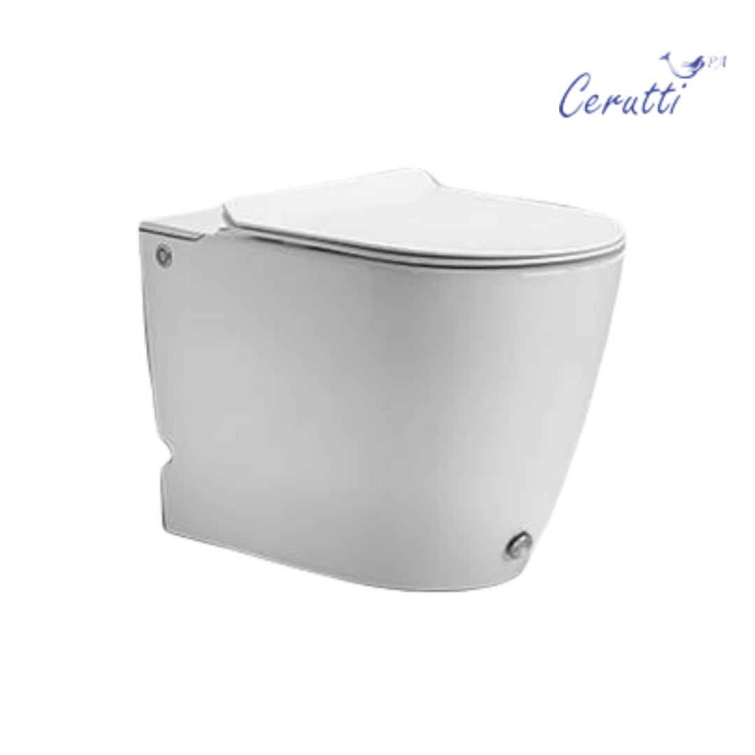 Унитаз приставной импульсный CeruttiSPA Barbaria Pulse 7264 безободковый