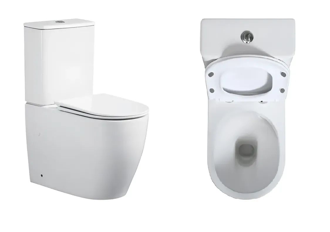 Унитаз компакт Ceruttispa VINCE Tornado CT10373 (630х350х795) безободковый с микролифтом и быстросъемным сиденьем