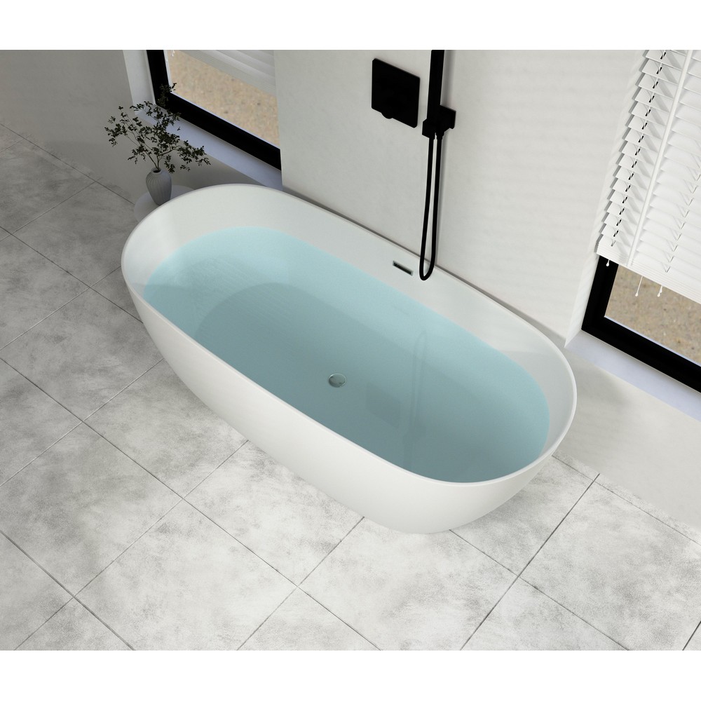 Отдельностоящая акриловая ванна Cerutti Spa dISEO 160 без гидромассажа