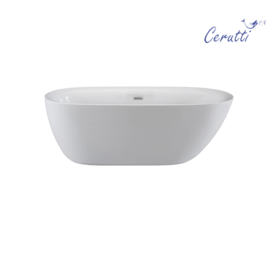 Отдельностоящая акриловая ванна Cerutti SPA Como 7386 без гидромассажа