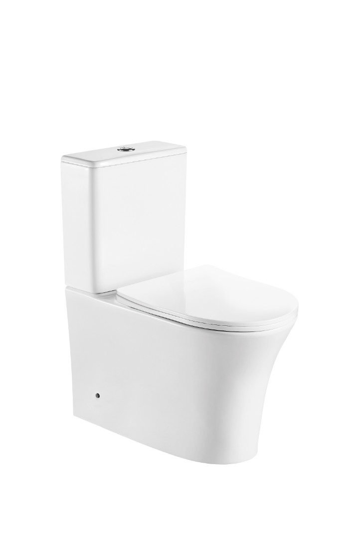 Унитаз компакт Cerutti SPA ADIGE CT7836 безободковый с микролифтом и быстросъемным сиденьем