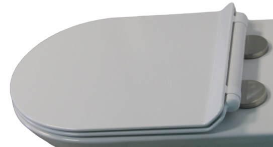 Сиденье для унитаза Ceruttispa BERNINA Aria дюропласт с микролифтом и креплениями