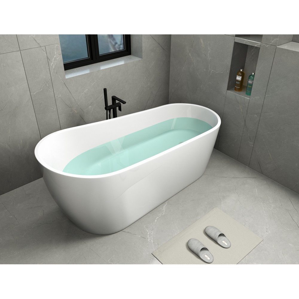 Отдельностоящая акриловая ванна Cerutti SPA Viva 9127 без гидромассажа