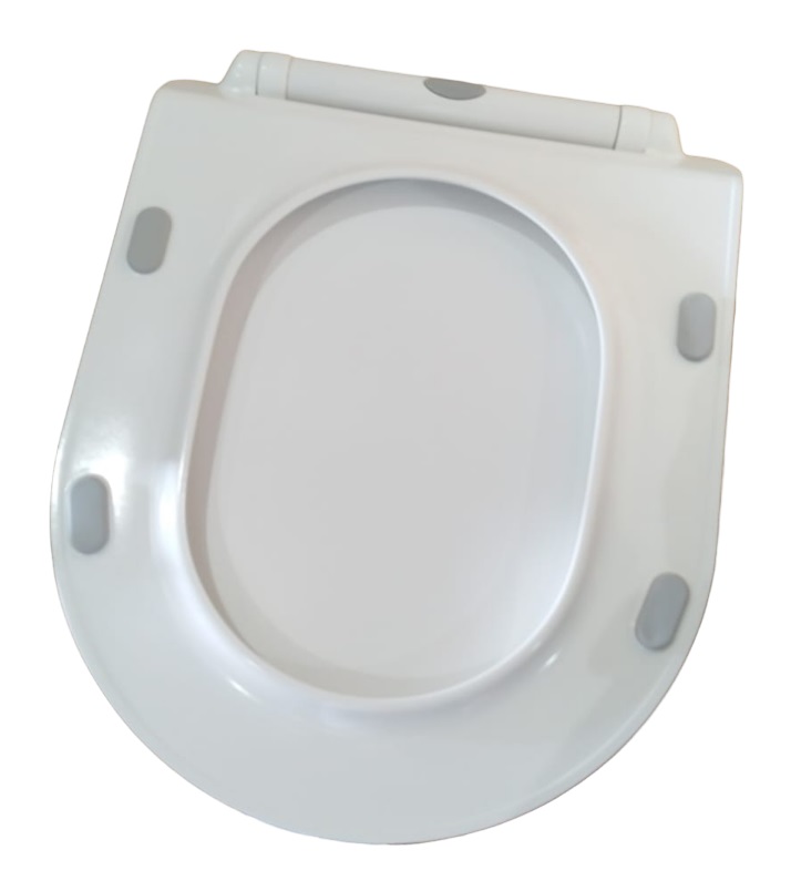 Сиденье для унитаза Ceruttispa BERNINA Aria дюропласт с микролифтом и креплениями