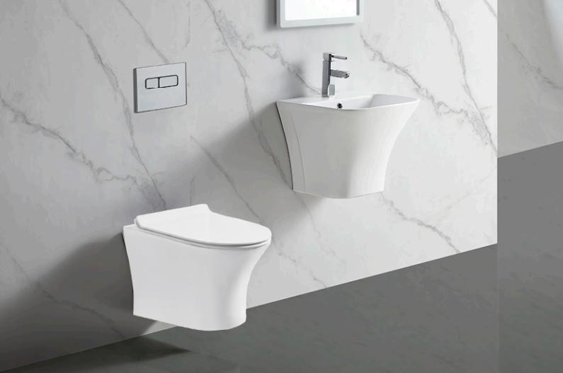 Унитаз подвесной CeruttiSPA Bernina Aria безободковый, белый, 48х34х35 см