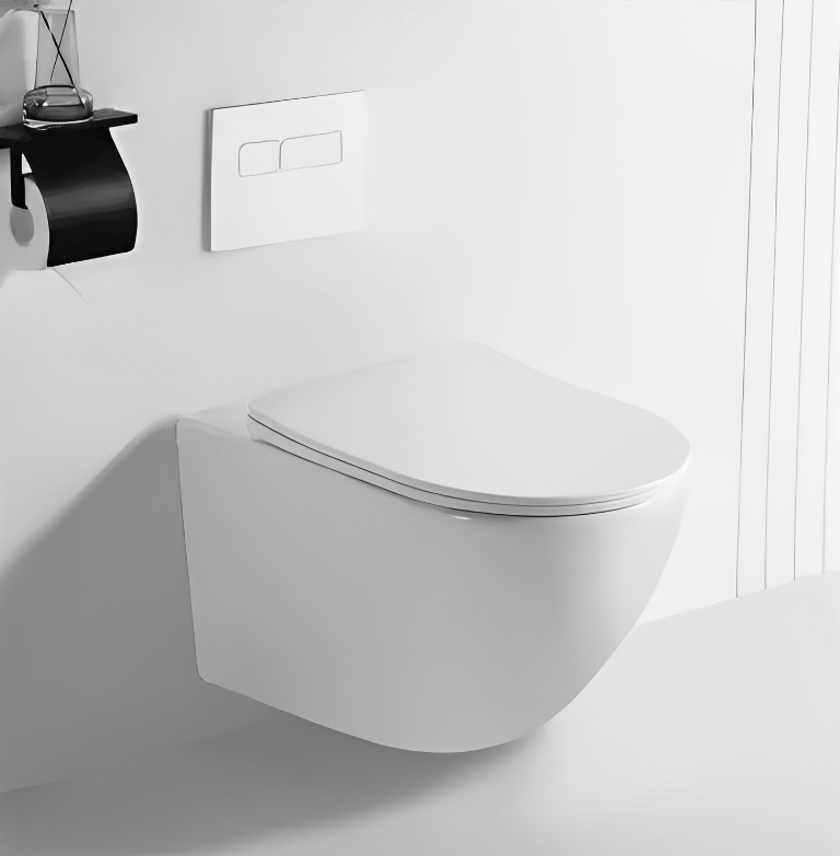 Подвесной унитаз Ceruttispa Sella Aria CT7183 безободковый, 49х36х32.5 см