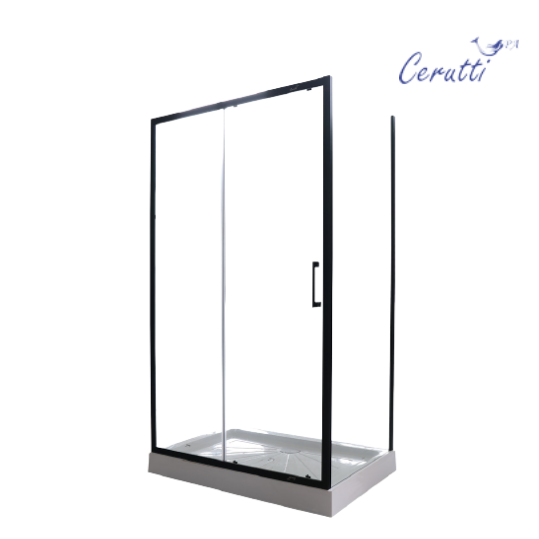 Душевое ограждение Cerutti SPA GLORIA120B (7723), 80х120 см, без поддона