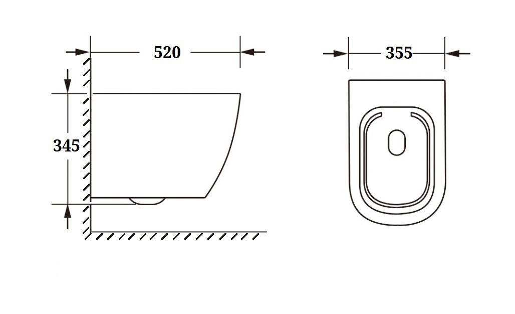 Подвесной унитаз Cerutti SPA CLIO Aria Tornado CT10582 безободковый