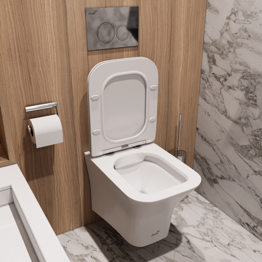 Унитаз подвесной Cerutti SPA VETTORE Aria MW CT9242 белый матовый безободковый