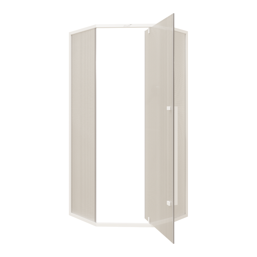 Душевое ограждение Cerutti SPA C3AWD, 90x90 см, без поддона, стекло 5 мм