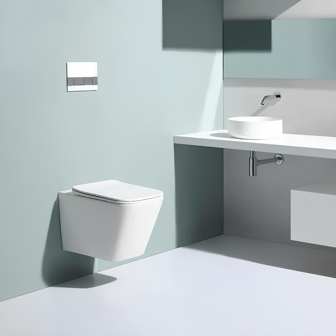 Унитаз подвесной Cerutti SPA MAIELLA Aria MW матовый белый безободковый