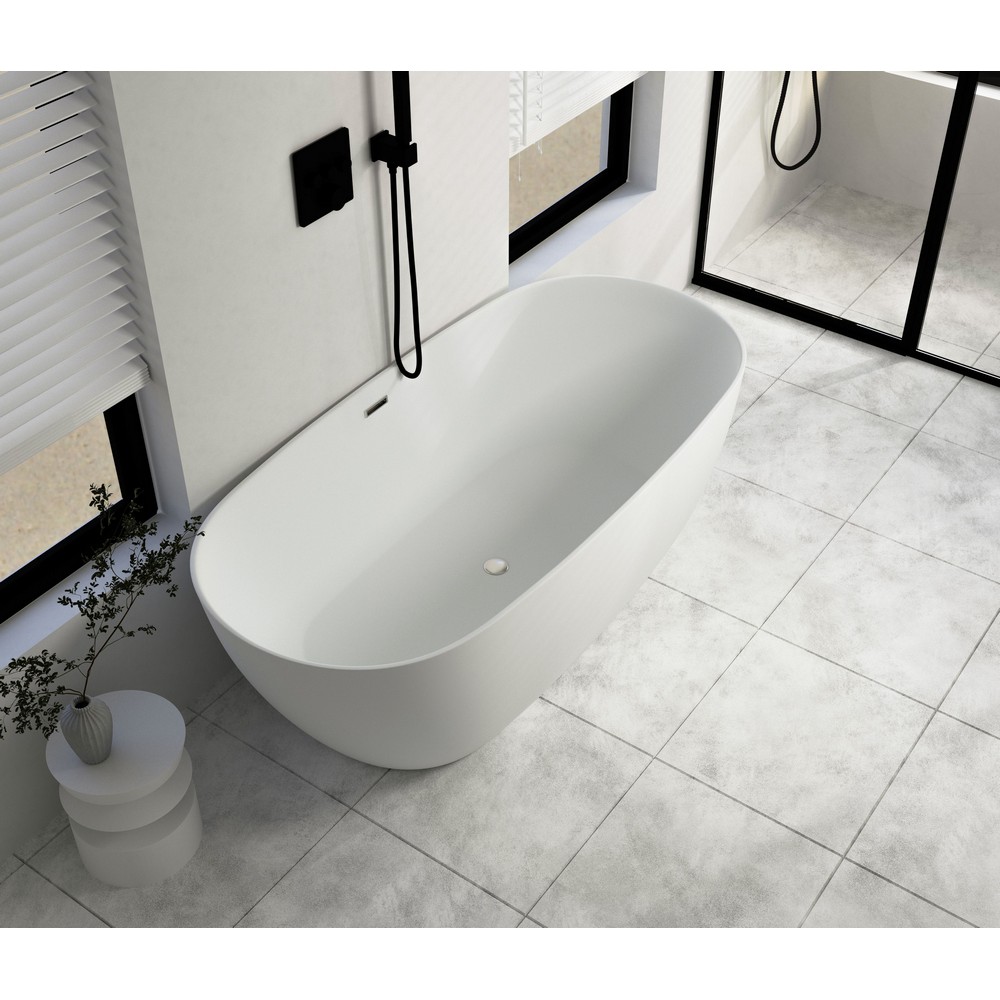 Отдельностоящая акриловая ванна Cerutti Spa dISEO 160 без гидромассажа