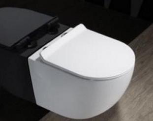 Подвесной унитаз Ceruttispa Sella Aria CT7183 безободковый, 49х36х32.5 см