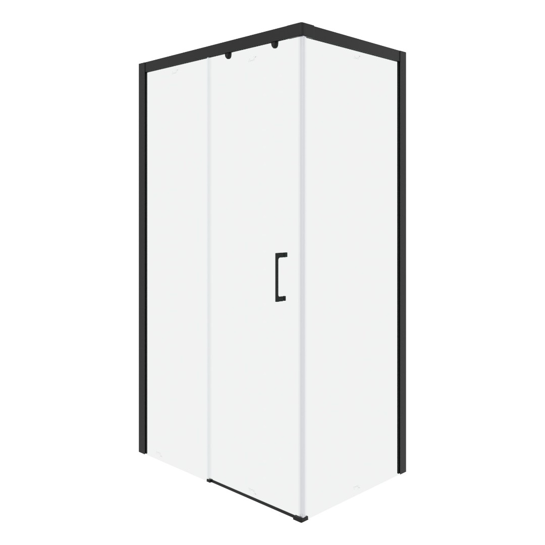 Душевое ограждение Cerutti SPA VITO110B-L, 80х110 см, без поддона