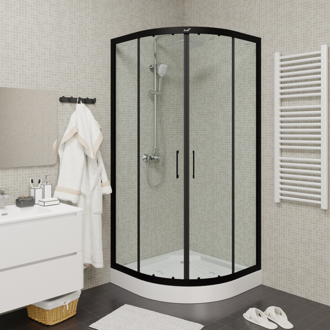Душевое ограждение CeruttiSPA Viva 90B N 90x90 см, без поддона (11222)