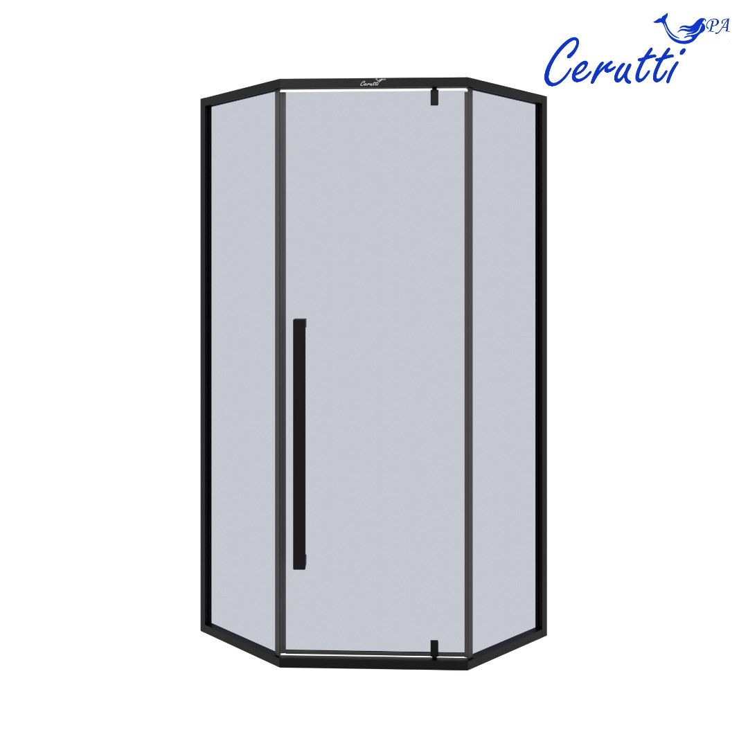 Душевое ограждение Cerutti SPA C3AB, 90x90 см, без поддона, стекло 5 мм