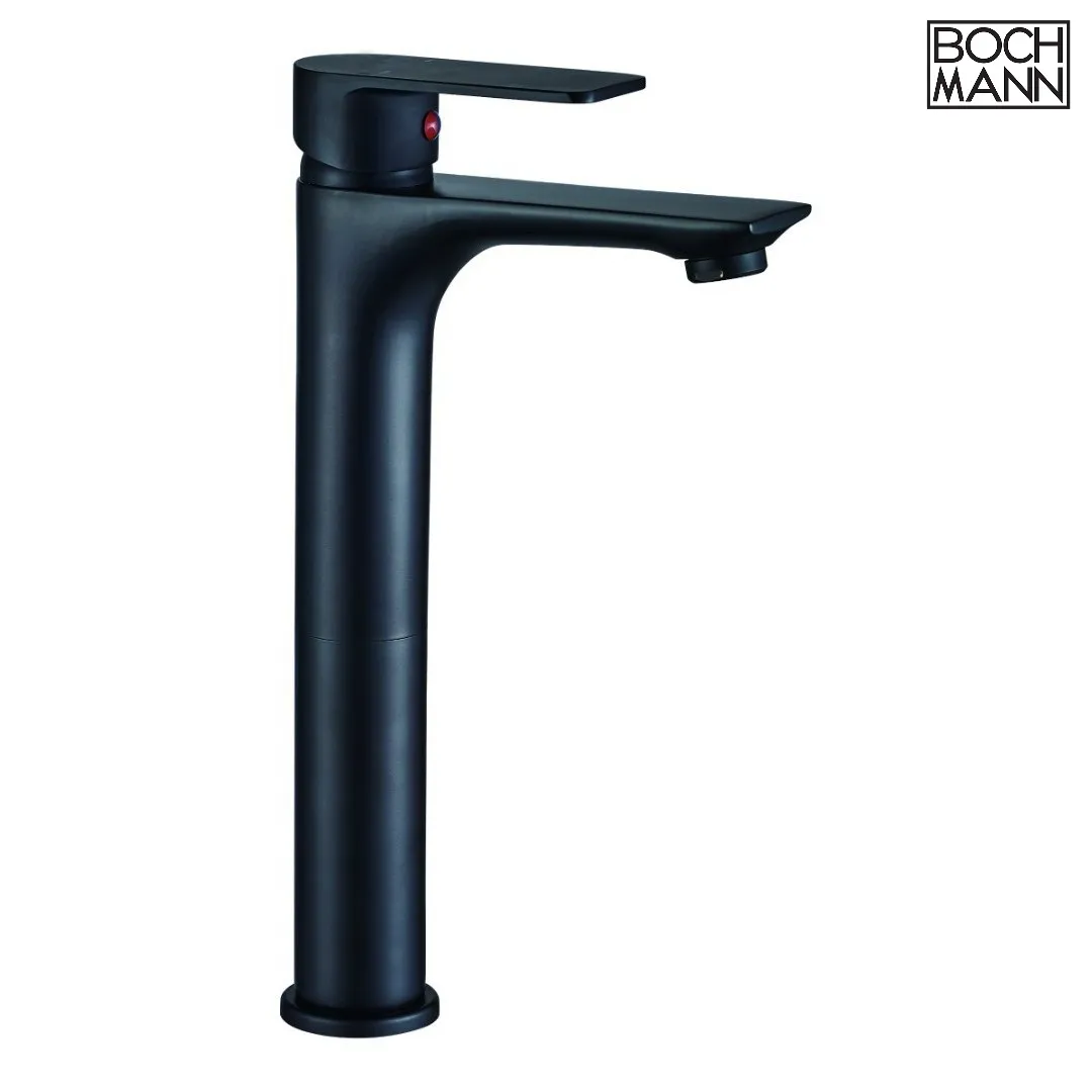 Смеситель для раковины BOCH MANN DORIS XLB BM8599 высокий, цвет ЧЕРНЫЙ