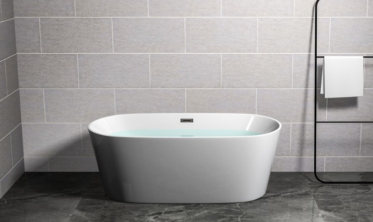 Отдельностоящая акриловая ванна Cerutti SPA Resia 7388 без гидромассажа