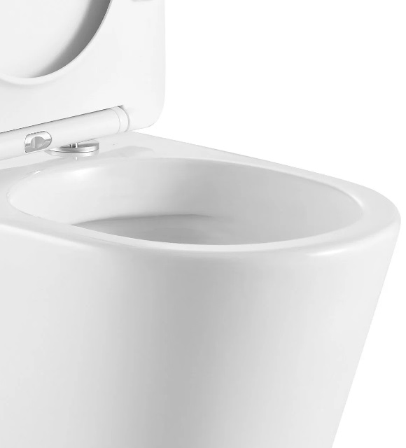 Унитаз подвесной CeruttiSPA SANTA Aria CT9666 (485х410х355) безободковый