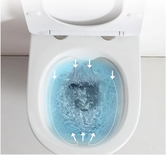 Унитаз подвесной Cerutti SPA ORLTER Aria MBF CT10017 безободковый