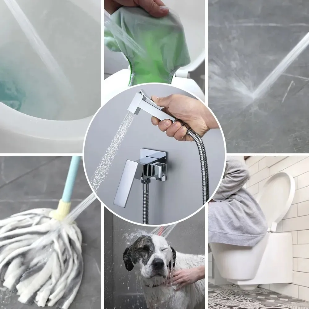 Гигиенический душ BOCH MANN RESIA CK-P11 хром, шланг 120 см