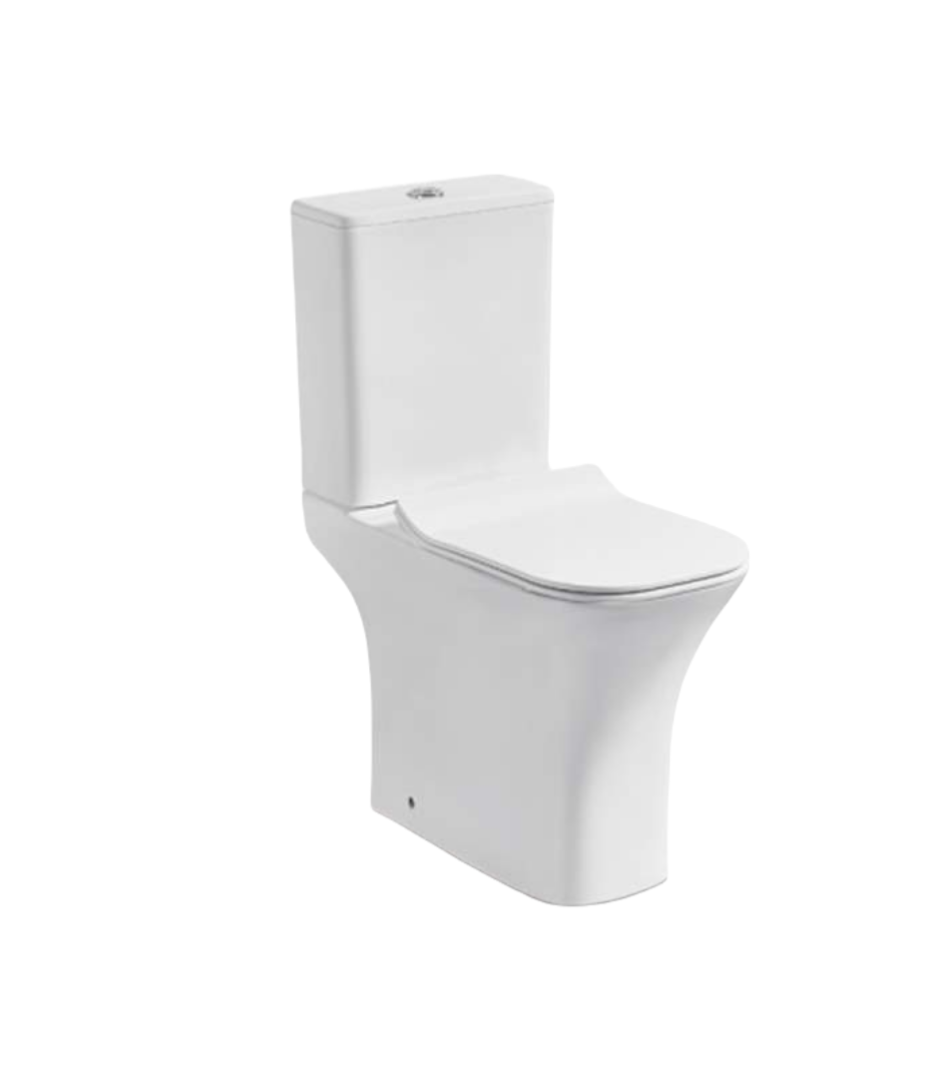 Унитаз компакт Cerutti SPA VETTORE CT7192 безободковый с микролифтом и быстросъемным сиденьем