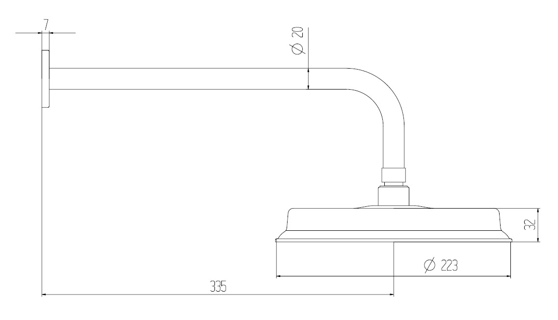 Серия Marbella  система душевая встраиваемая BM8732 + смеситель для  раковины BM8729