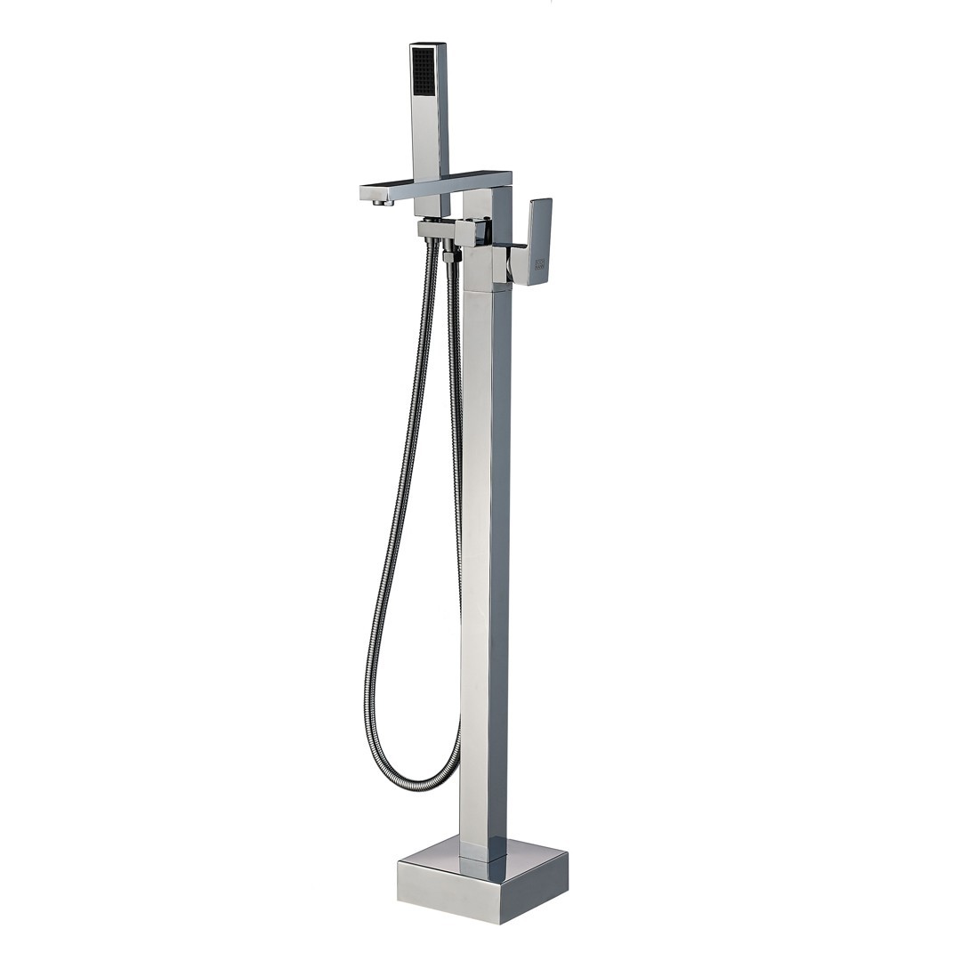 BOCH MANN Albano хром Напольный смеситель для отдельностоящей ванны (7774)