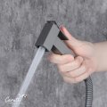 Гигиенический душ Ceruttispa РЕЗИЯ (RESIA) SHGR серый, шланг 120 см