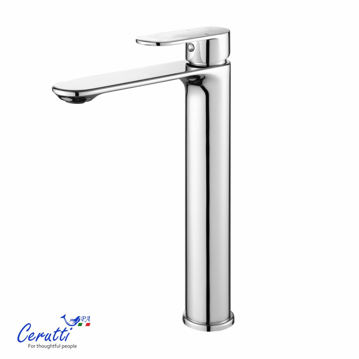 Смеситель для раковины Ceruttispa ОРАЦИО XL (ORAZIO XL) из латуни, цвет хром