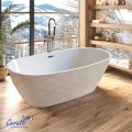 Отдельностоящая акриловая ванна Cerutti SPA TONIA170 без гидромассажа 170х75х60