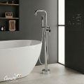 Ceruttispa АФРА (AFRA) Напольный смеситель для отдельностоящей ванны, цвет хром