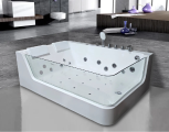 Гидромассажная ванна Ceruttispa Ванна C-495L (1700x1200x580) с  аэромассажем и цветной подсветкой