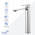 Смеситель для раковины Ceruttispa ОРАЦИО XL (ORAZIO XL) из латуни, цвет хром