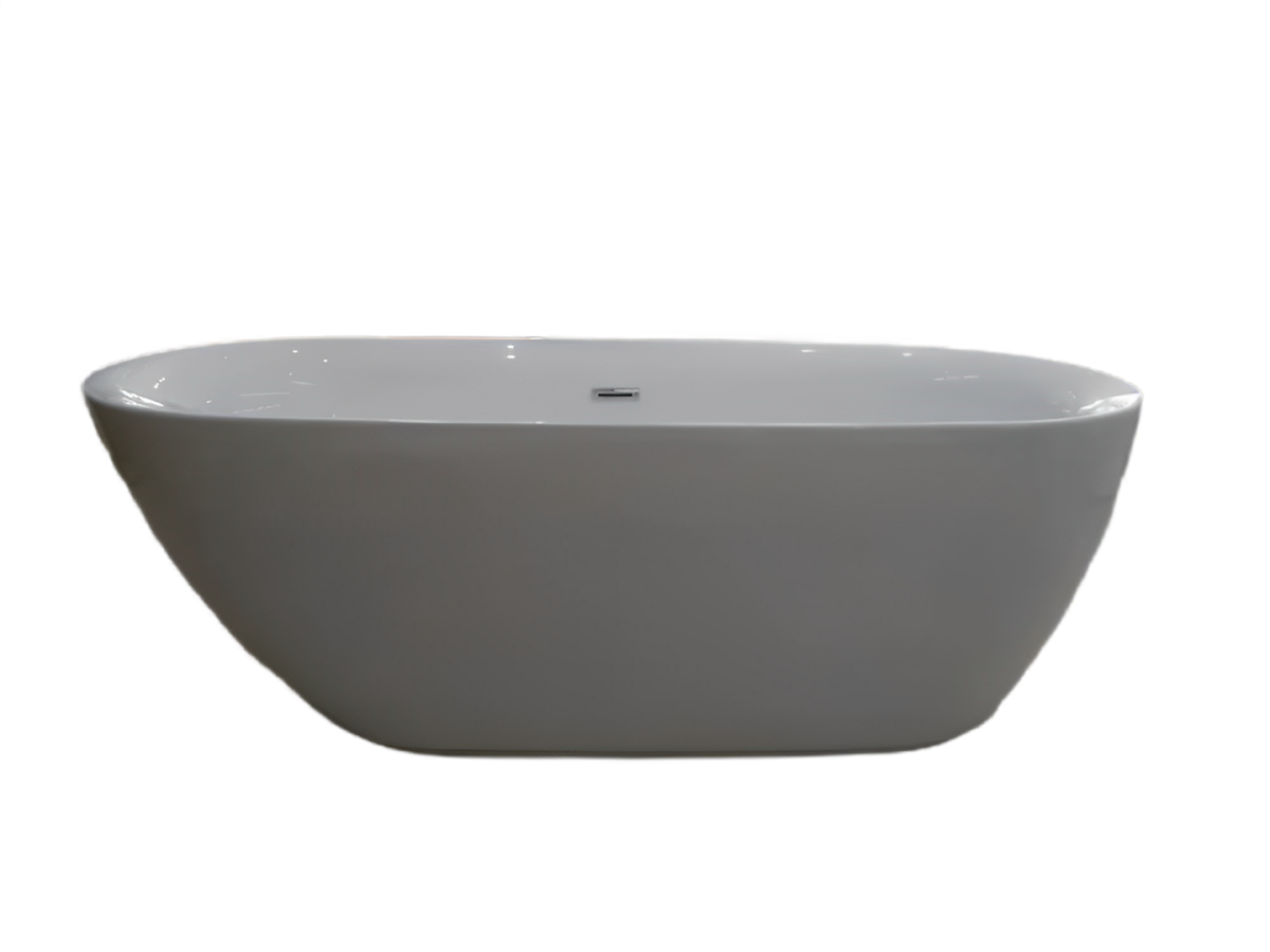 Отдельностоящая акриловая ванна Cerutti Spa COMO 160 без гидромассажа