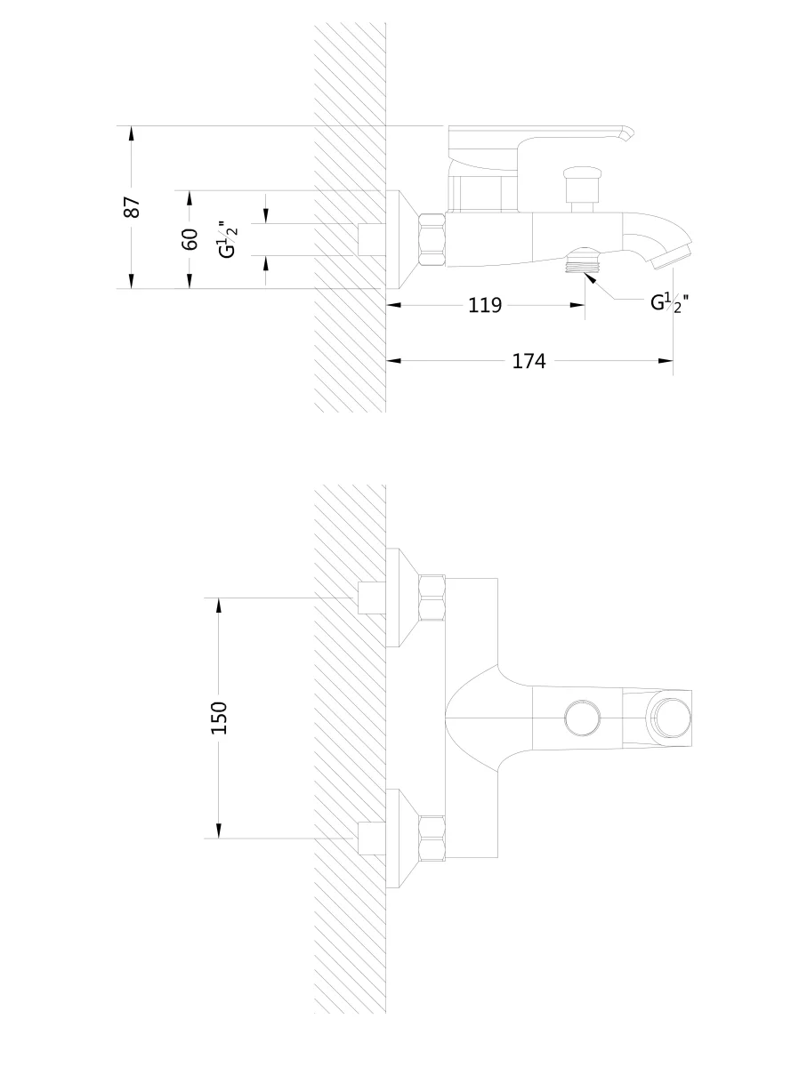 BOCH MANN Серия IDA B BM10430 смеситель для ванны со шлангой, донный клапан и смеситель для раковины