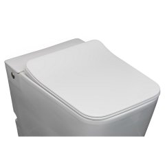 Сиденье для унитаза Ceruttispa DISGRAZIA Pulse, DISGRAZIA Aria Pulse дюропласт с микролифтом и креплениями