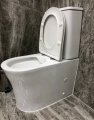 Унитаз компакт Cerutti SPA ADIGE CT7836 безободковый с микролифтом и быстросъемным сиденьем