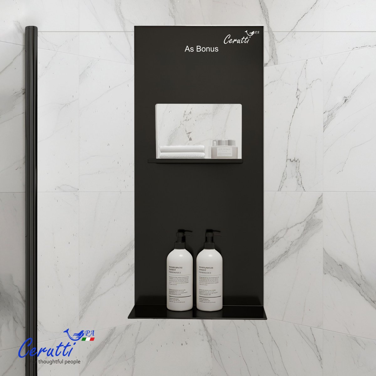 Полка навесная для ограждений Ceruttispa ALLESA B