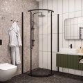 Душевое ограждение Cerutti SPA KORRA Z90B, 90x90 см, без поддона