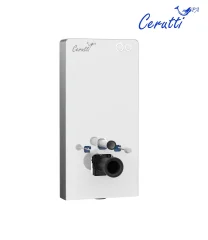 Модуль - инсталляция приставная Ceruttispa G111W белое стекло