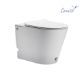 Унитаз приставной, импульсный CeruttiSPA Argentera Pulse 7267 безободковый