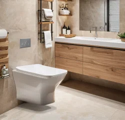 Подвесной унитаз Cerutti SPA ELLEROS Aria UF CT10482 безободковый