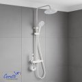 Душевая стойка Ceruttispa IGINO W цвет молочный (белый) 11408