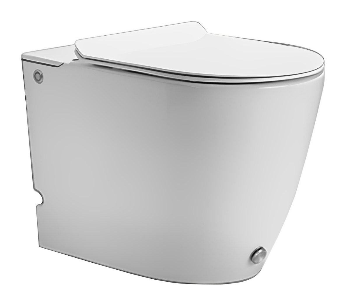 Унитаз приставной импульсный CeruttiSPA Barbaria Pulse 7264 безободковый